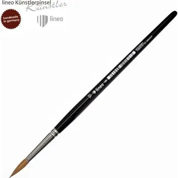 Umělecký štětec Štětec Lineo Kolinsky sobol kulatý 195-4