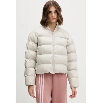 Bunda adidas Essentials béžová barva, zimní, JX7826 01X, vel. S