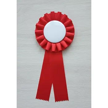 umělá květina Kokarda řasená ⌀11cm různé barvy Barva: Žlutá