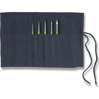 Umělecký štětec Da Vinci Fit Synthetics sada štětců s bavlněným pouzdrem 5 ks