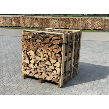 Tuhé palivo Palivové dřevo 33cm - dub, štípané, skládané (1pmr)