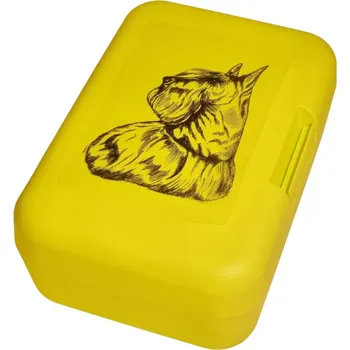 Dóza na potraviny Skotský teriér - plastový box (objem 0,9 l / 1,2 l)