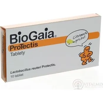 BioGaia Protecta žvýkací tablety citronová příchuť 10 ks