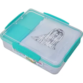 Dóza na potraviny Svačinový box Sistema - maltézský psík (objem 975 ml)