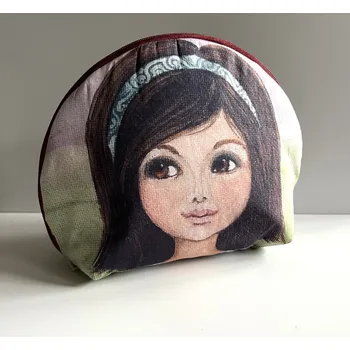 Kosmetická taška Střední taštička na drobnost Holčička