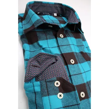 Pánská košile LUIZ Pánská flanelová košile Nikolas 178 Velikost: 46