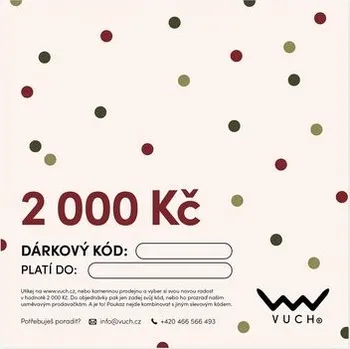 Dárkový potravinový koš VUCH Elektronický dárkový poukaz v hodnotě 2 000 Kč + Dárkové balení