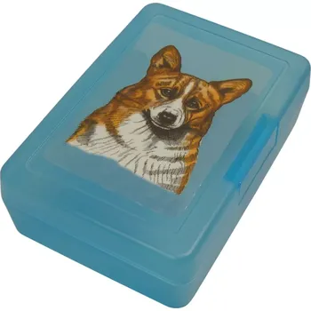Dóza na potraviny Welshcorgi Pembroke - plastový box (objem 0,9 l / 1,2 l)