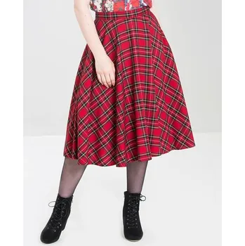 Dámská sukně Hell Bunny retro sukně Irvine Velikost: 4XL (UK 22)