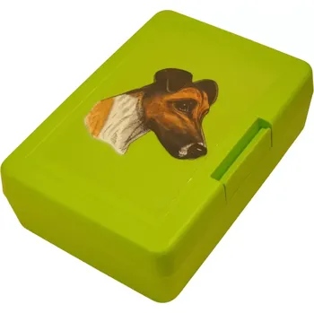 Dóza na potraviny Foxteriér hladkosrstý - plastový box (objem 0,9 l / 1,2 l)