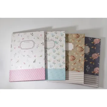 Zápisník Designová záznamní kniha Fresh, tvrdé desky, formát B5, 80listů, čtvereček - mix motivů 3