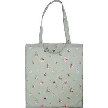 Sportovní taška Wrendale Designs Skládací nákupní taška Zahradní zvířátka