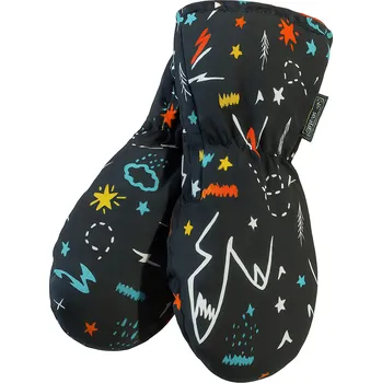 Rukavice xcena Rukavice šusťákové černé palčáky Velikost: XS