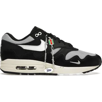 Pánské tenisky Nike Air Max 1 Patta Waves Metallic Silver White Black Velikost: 45.5 DQ0299-001