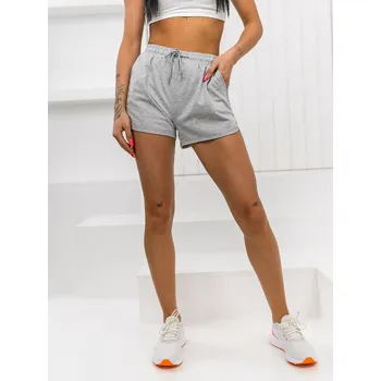 Dámské kraťasy Šedé dámské teplákové kraťasy Bolf 8K951 - M