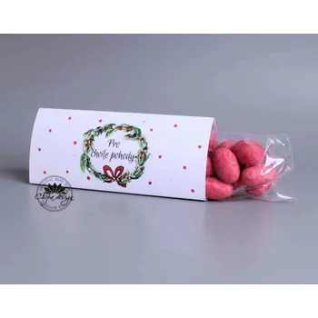 Mlsný pytlík - Pro chvíle pohody Druh oříšků/suš.ovoce: Mandle v bílé čokoládě s kokosem