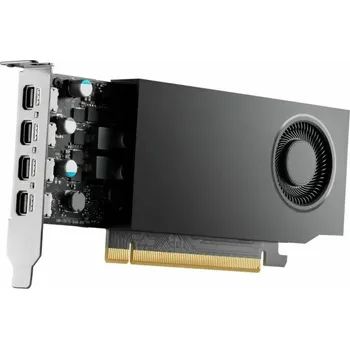 Grafická karta NVIDIA RTX A400 / 4GB GDDR6 / PCIe 4.0 x8 / 4x MiniDP / Low Profile bracket v balení