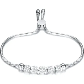 Náramek Camerazar Elegantní stříbrný náramek chirurgická ocel kubické zirkony