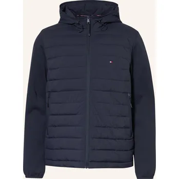 Pánská bunda Tommy Hilfiger Pánská Prošívaná Bunda Z Kombinace Materiálů,...