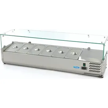 Lednice Maxima Chladící nástavba 140 cm - vhodná pro 6 x 1/3 GN | 09400323