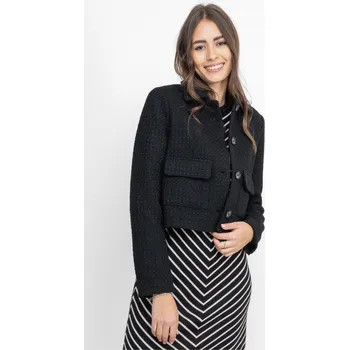 Dámská parka Vero Moda krátký kabátek Naoko černý Velikost: S