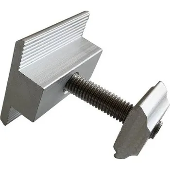 držák na solární panel Solarmi SCSD-30 hliníkový stříbrný středový držák SC solárního panelu (30 mm)