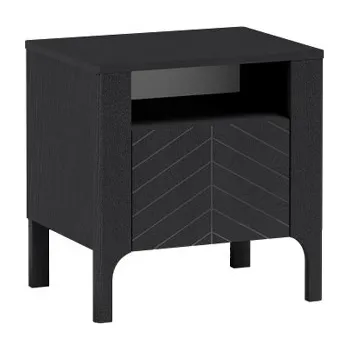 Noční stolek Jarstol Noční stolek Malumi 10 Barevné provední: Černá