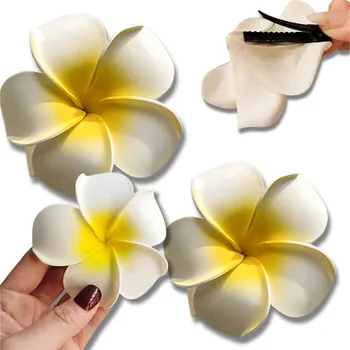 Camerazar Sada 2 sponek květ havajské bílé lotosu