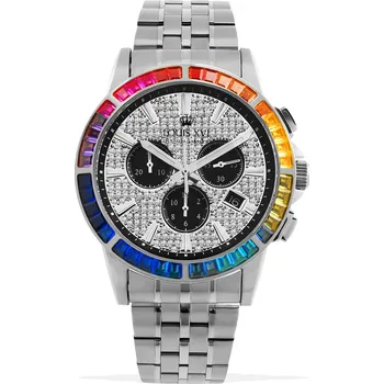 Hodinky Louis XVI LXVI1121 Majeste Iced Out Chronograph 43mm