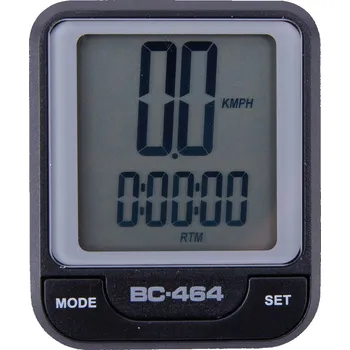 Tachometr cyklocomputer CONTEC Computer CBC-464 Wire black/coolgrey