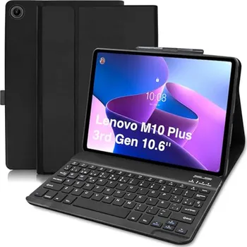 Pouzdro na tablet Pouzdro s klávesnicí pro Lenovo Tab M10 Plus 3rd Gen 10,6", pouzdro s klávesnicí pro Lenovo Tab M10 Plus 3rd Gen (TB-125FU/128FU X001TK7VS7
