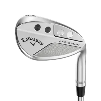 Golfová hůl Callaway Jaws Raw Face Chrome, Pravá, S-Grind, Chrome, True Temper Dynamic Gold Spinner, pánské