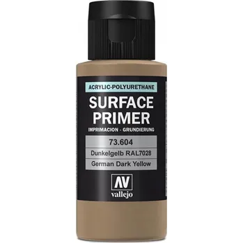 Modelářská barva VALLEJO Akryl-Poliuretanový Základní Nátěr. Žlutá 60 ml (73604)