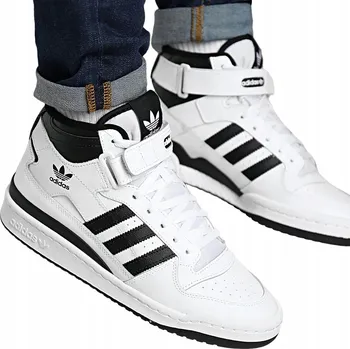 Dámské tenisky Sportovní boty adidas bílé kožené Forum MID velikost 38 2/3