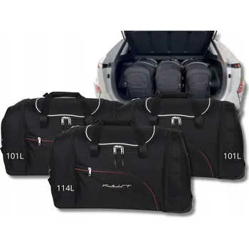 Organizér do auta SADA TAŠEK KJUST PRO HYUNDAI KONA HEV 2023+ 3 KS