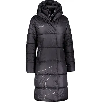 Dámský kabát Dámský kabát KIXMI VENECIA ČERNÁ/BÍLÁ 4XL