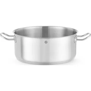 Nízká nádoba na dušení - bez víka, HENDI, Kitchen Line, 7,3L, 280x(H)120mm | 837672
