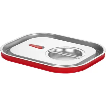 Víko pro nádoby GN se silikonovým těsněním, HENDI, Kitchen Line, GN 1/2, 265x325mm | 807620