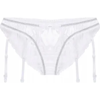 Slipy Pánské slipy s podvazkovým pásem BURLESKA - XL