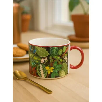 Sinsay - Hrnek s potiskem - zelená - 314GI-77X - 314GI-77X-ONE