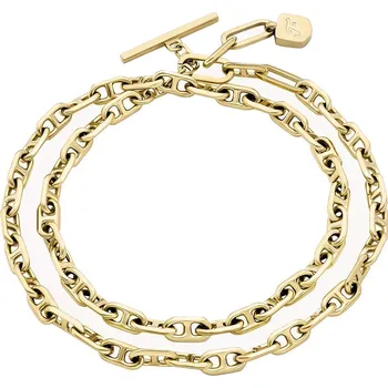 Náramek Fossil Dvojitý pozlacený náramek Heritage JA7236710 + 2 měsíce na vrácení zboží