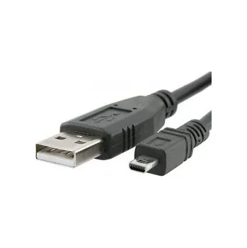 Datový kabel PremiumCord Kabel USB, A-B mini, 8pinů, 2m Sanyo, Panasonic LUMIX, ku2m2d
