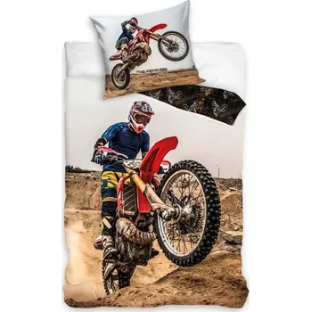 Povlečení Bavlněné povlečení Motocross FMX