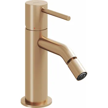 Vodovodní baterie RAVAK Baterie Ravak Espirit ES 056.00 bidetová, stojánková 154 mm, bez výpusti, růžové zlato, X070355 X070355