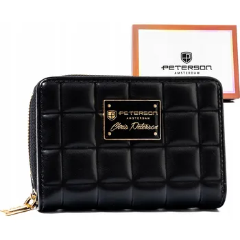 Peněženka Peterson peněženka eko kůže černá - dámská