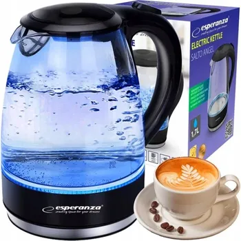 Rychlovarná konvice Rychlovarná konvice Esperanza EKK026 2200 W, 1,7 l, černá