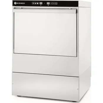 Myčka nádobí Myčka na nádobí 50x50 - elektronicky řízená, HENDI, 400V/6600W, 570x600x(H)830mm | 231753