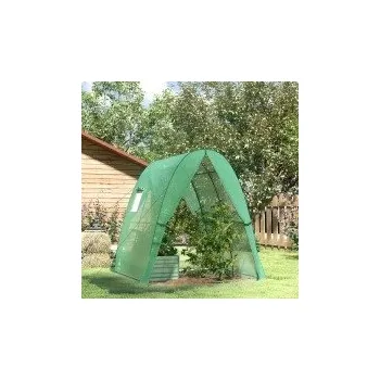 Fóliovník Fóliovník s rolovacími dveřmi, 180 x 180 x 200 cm | zelený