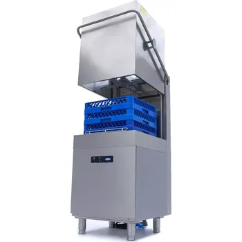 Myčka nádobí Maxima Myčka nádobí s odsavačem par - 50 x 50 cm - s oplachovým a mýdlovým čerpadlem - digitální displej - 400V | 09211008