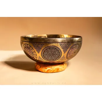 Tibetská Mísa Tepaná Strom Života 2,6 Kg 29 cm